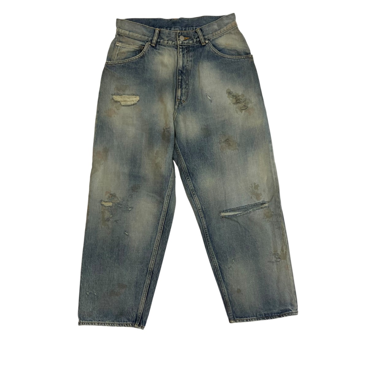 楽天市場】【中古】ANCELLM ダメージ加工デニムパンツ ANC-PT03