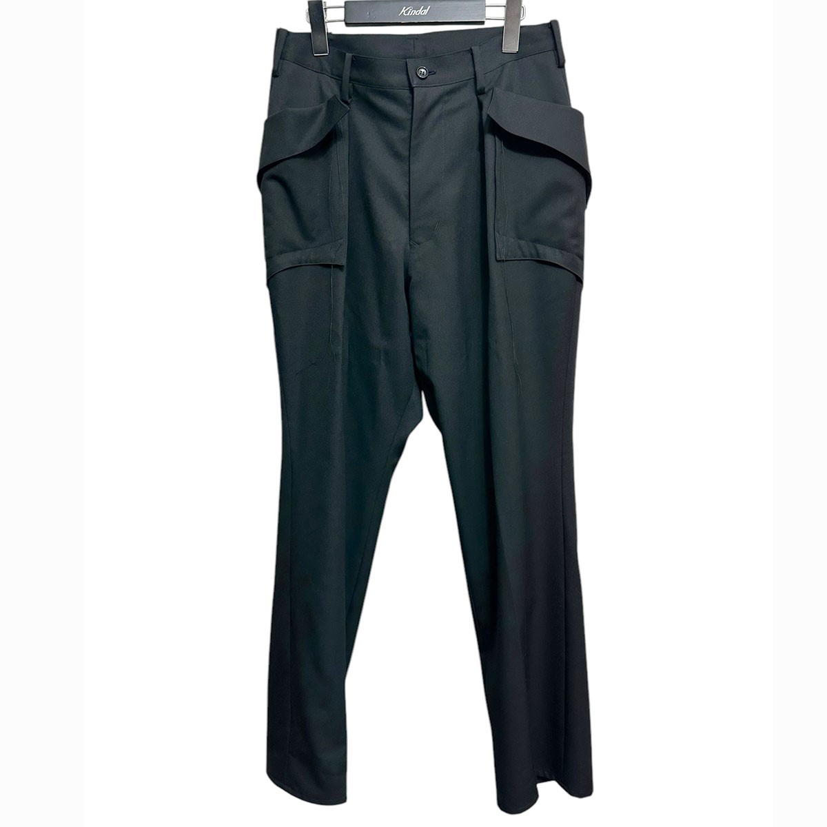【中古】sulvam 25SS 引っ切りないスラックス MV-P04-100 黒いこと 大いさ：S 【180425】（サルバム） ズボン・パンツ-メンズファッション