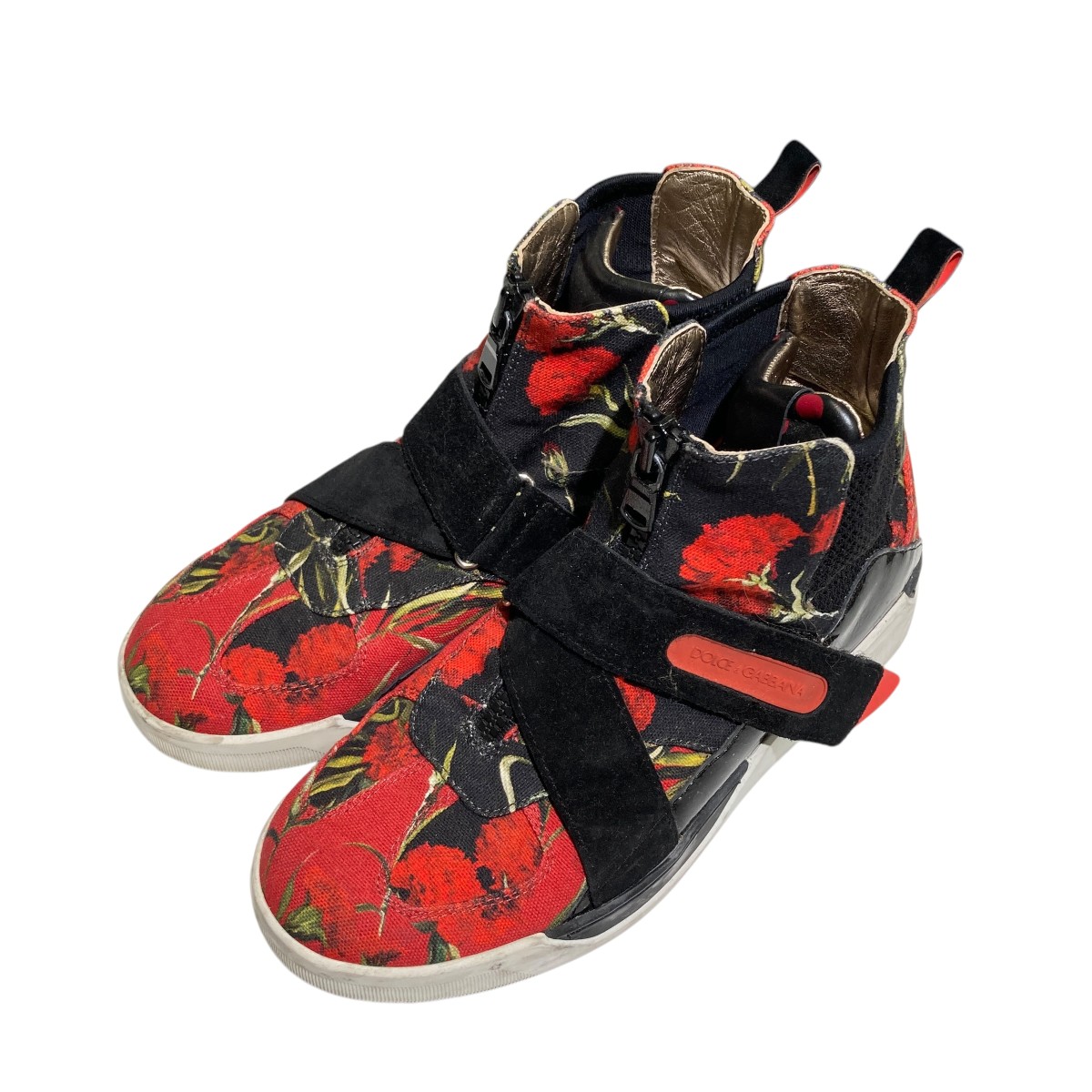 美品✨D&G ドルチェ&ガッバーナ ハイカットスニーカー 和柄 花柄 ジャガード 楽天市場】DOLCE＆GABBANA ドルチェ＆ガッバーナ ドルガバ