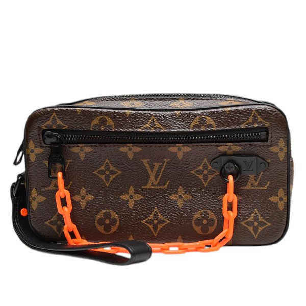 【中古】\u003cBR\u003eLOUIS VUITTON\u003cBR\u003eポシェット ヴォルガ ソーラー花の冠 二番め御徒面子 M44482 赤銅色\u003cBR\u003e【通貨価値思いなおす】