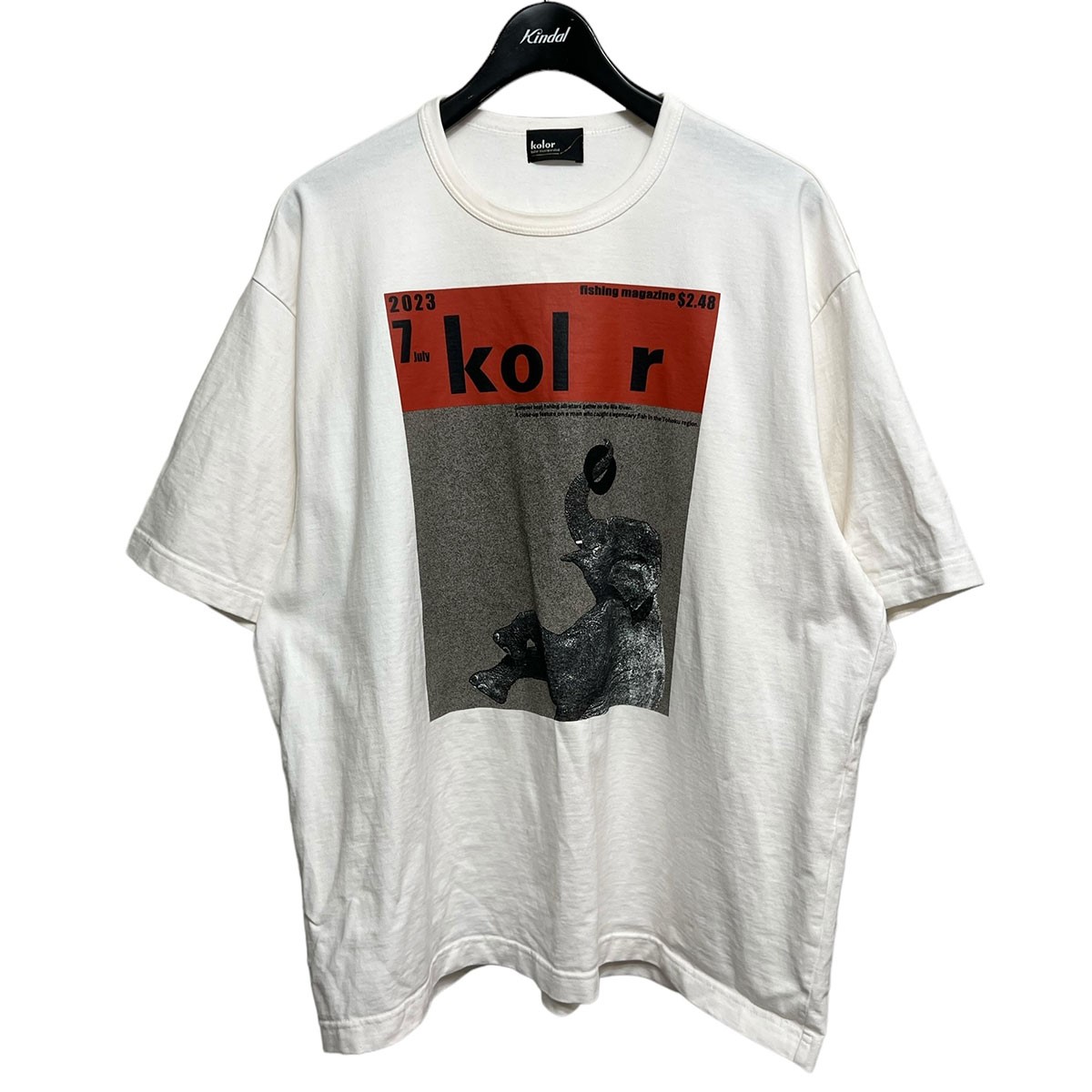 23ss kolor Tシャツ tondabayasiran サイズ2 楽天市場】kolor カラー 23SS TONDABAYASHI RAN とんだ林蘭
