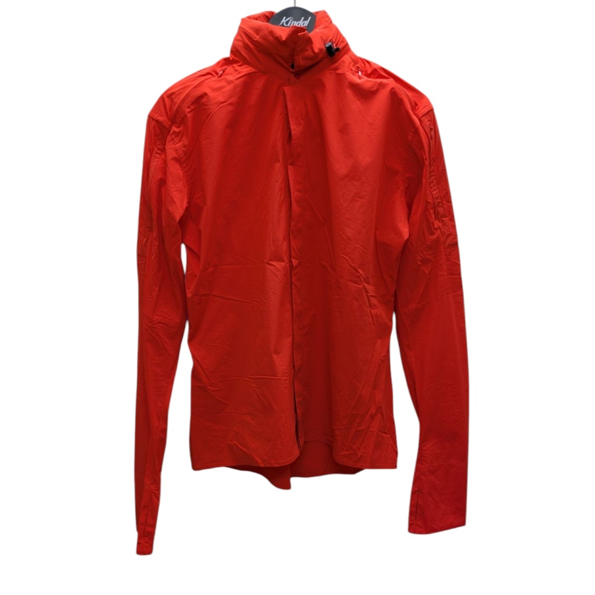 【中古】 JOHANNA PARV 23AW Cover Shirt カバーフーデッドシャツジャケット オレンジ サイズ：XL 【価格見直し】