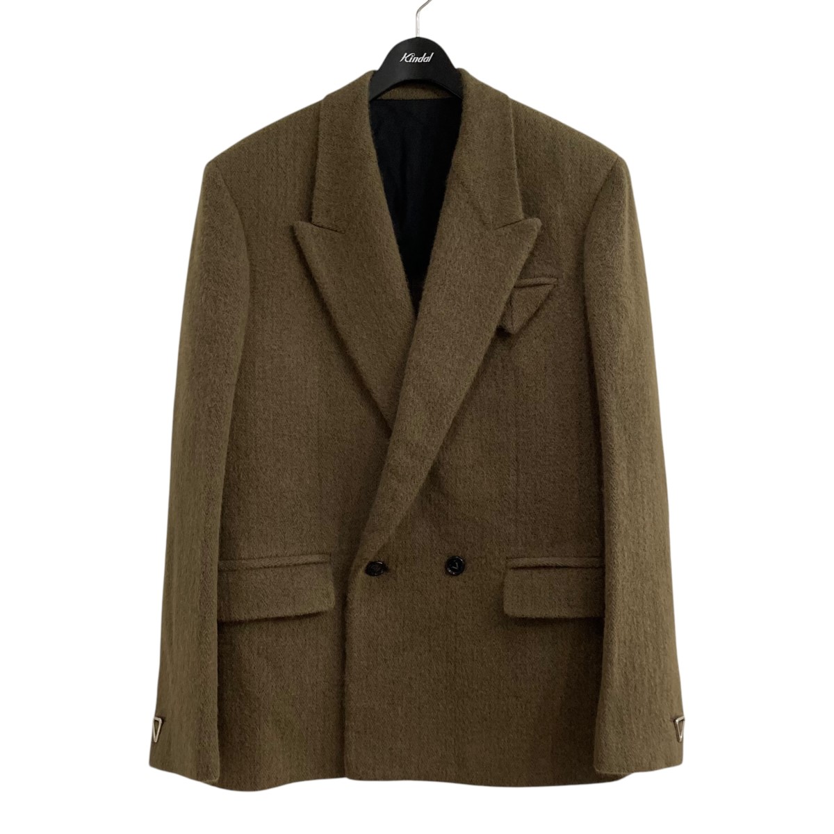 ★BOTTEGA VENETAボッテガヴェネタ★レザージャケット★カーキ★46★ ☆BOTTEGA VENETAボッテガヴェネタ☆レザージャケット☆カーキ☆46☆