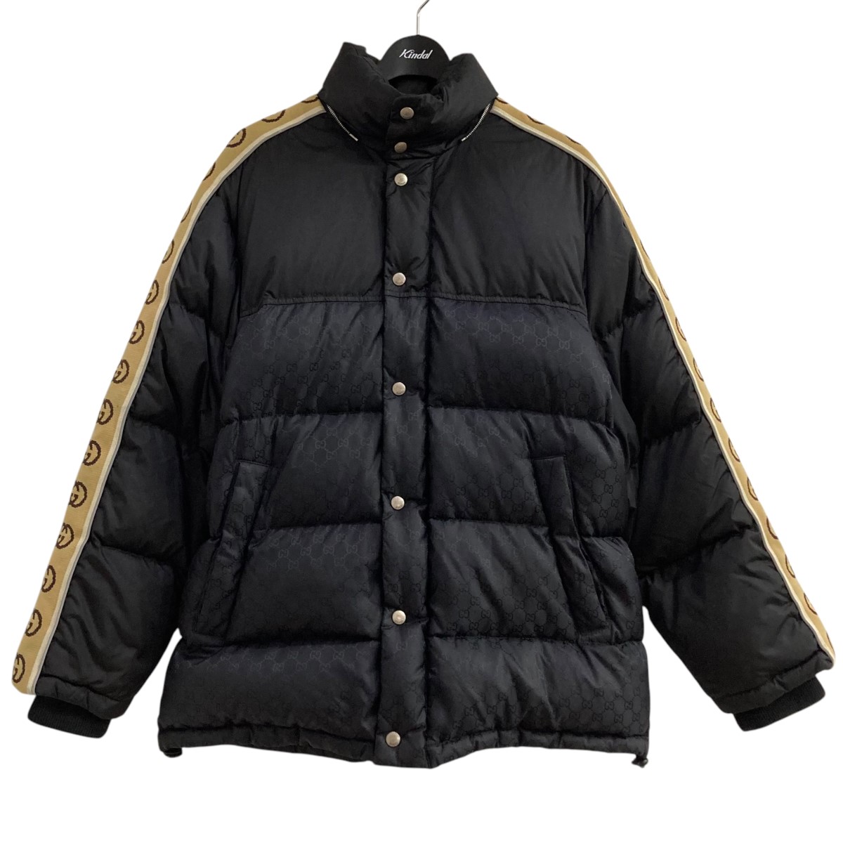 Gucci ブラック ダウンジャケット　サイズ46 GUCCI グッチ ダウンジャケット 46 ブラック メンズ アウター