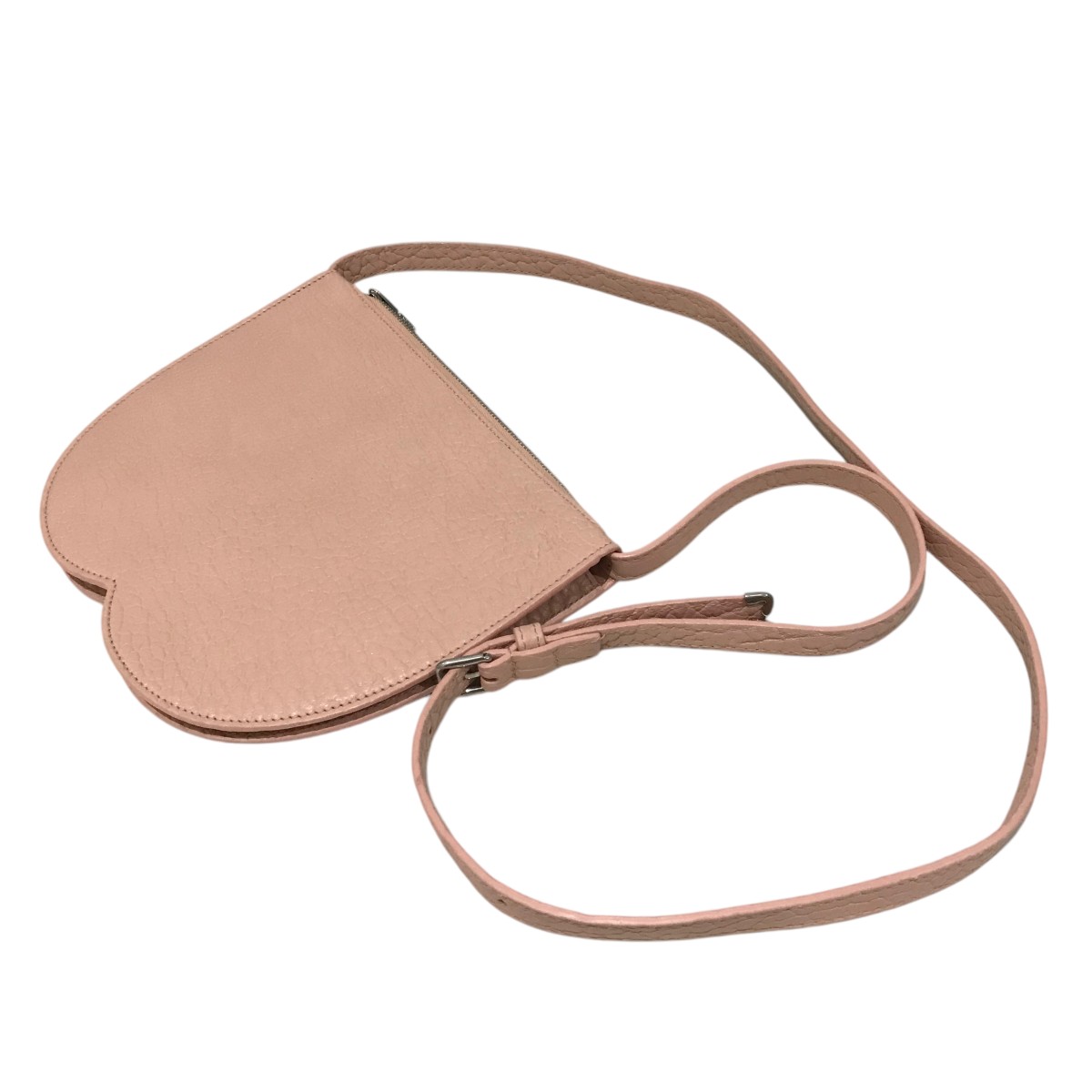 【中古】BURBERRY　【Chess Pouch】 レザーバッグ ピンク 【090526】（バーバリー）｜ブランド古着のカインドオル
