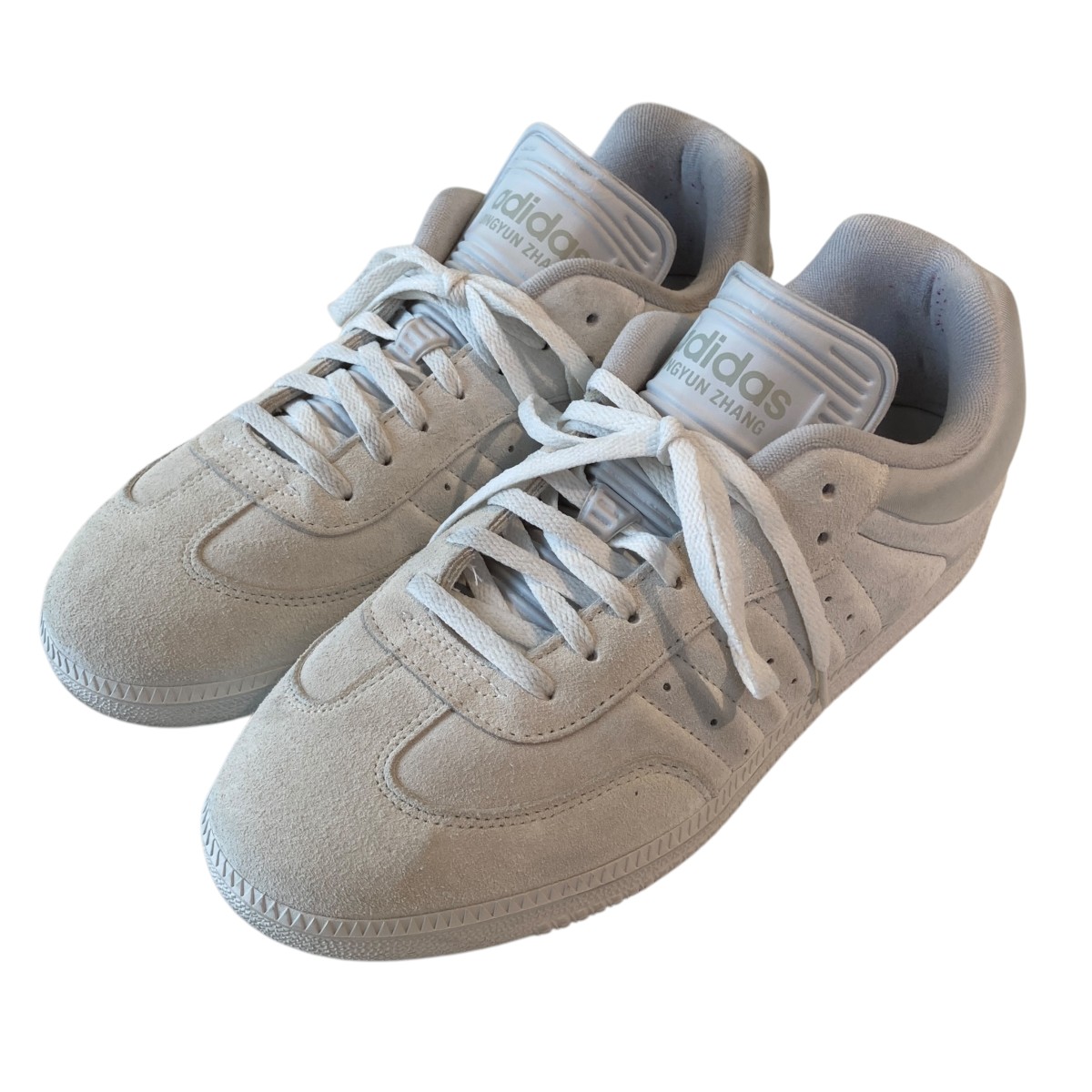 【中古】<br>adidas<br>DYZ SAMBA ローカットスニーカー IF9703 ホワイト サイズ：28<br>【価格見直し】