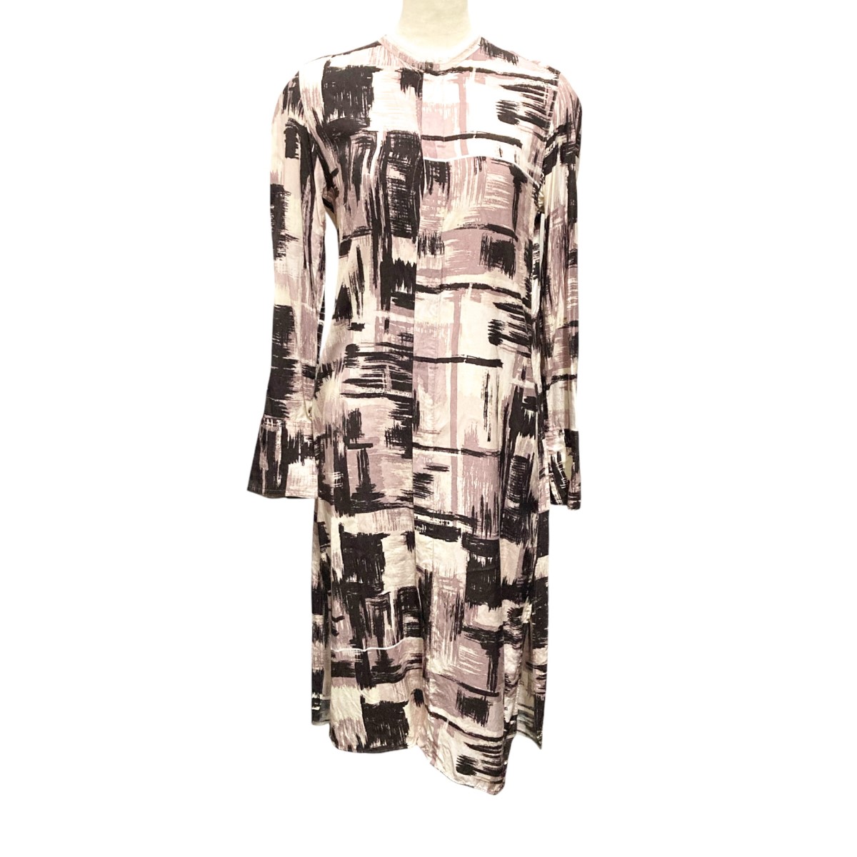 【中古】 TAKESHI KOSAKA by Y’s Pink Label シャツワンピース YV B45 232 パープル サイズ：1 【価格見直し】