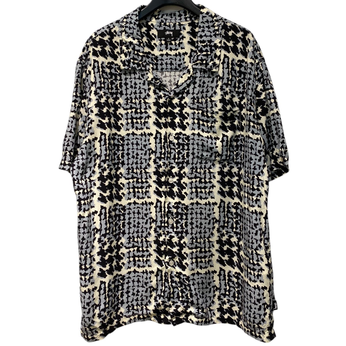 楽天市場】【中古】stussy 23SS WRINKLY GINGHAM SS SHIRT半袖