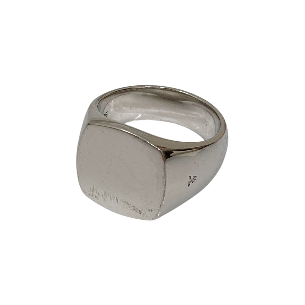 【中古】 TOM WOOD　 シグネットリング シルバー サイズ：15号 【020525】（トムウッド）
