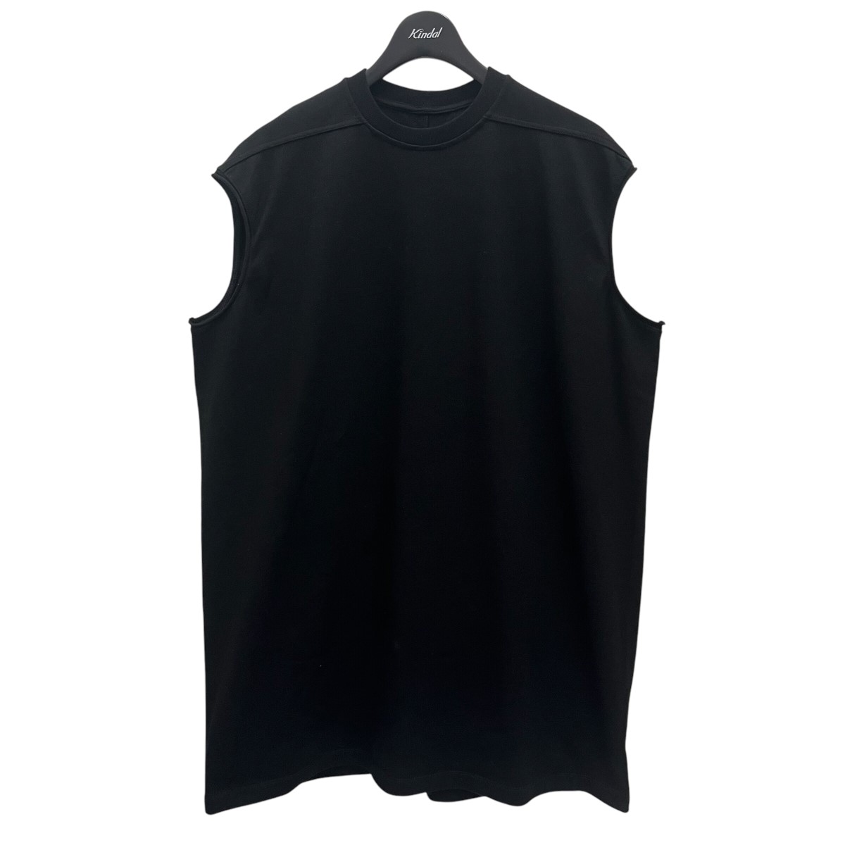 【RICK OWENS】 リブロングスリーブトップ ブラック コットン UqnkwL68DUiE.jpg?width=768