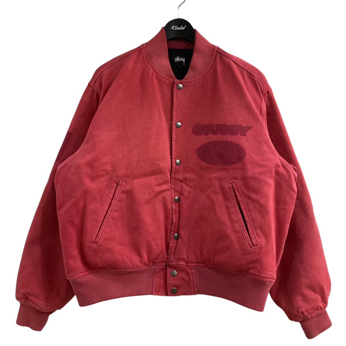 Stussy 8 Ball Suede Bing Jacket Lサイズ Stussy 8 Ball Suede Bing Jacket Black