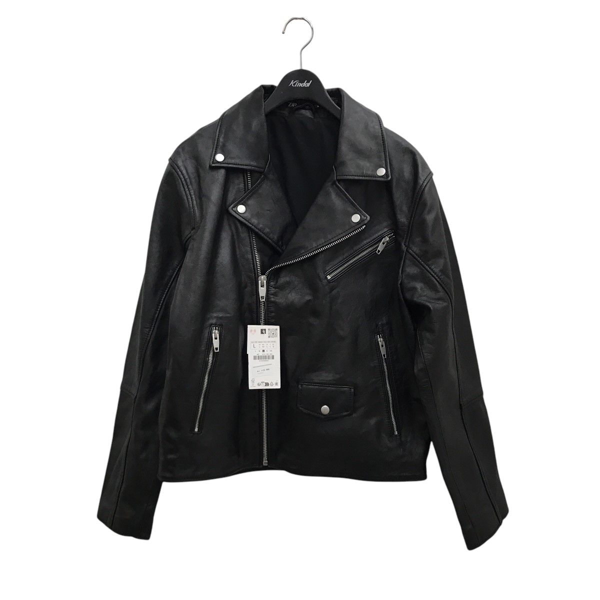 ZARA ザラ ライダースジャケット ラムレザー EUR S ZARA ザラ ラムレザー ダブルライダースジャケット M - メルカリ