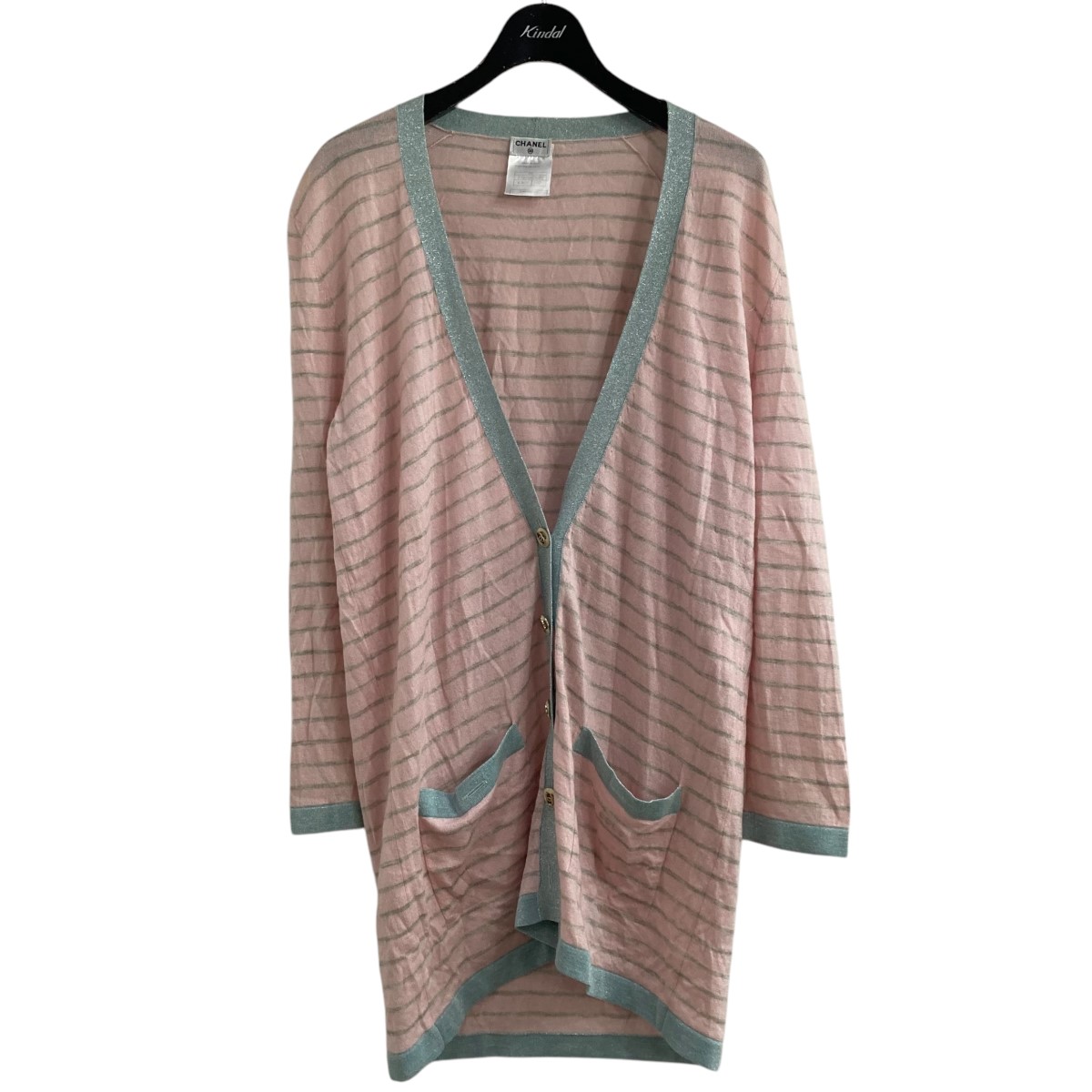 楽天市場】【シャネル】Chanel 96P ココマーク ボタン サマー ニット