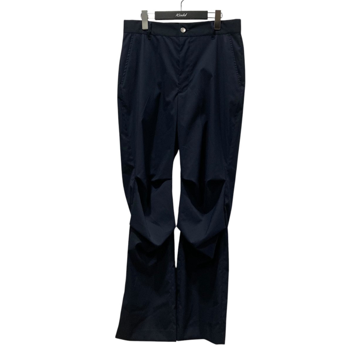 アイスアンドテクノ　スラックスパンツ 楽天市場】ICE & TECHNO | KNEE TUCK SLACKS (NAVY) タック