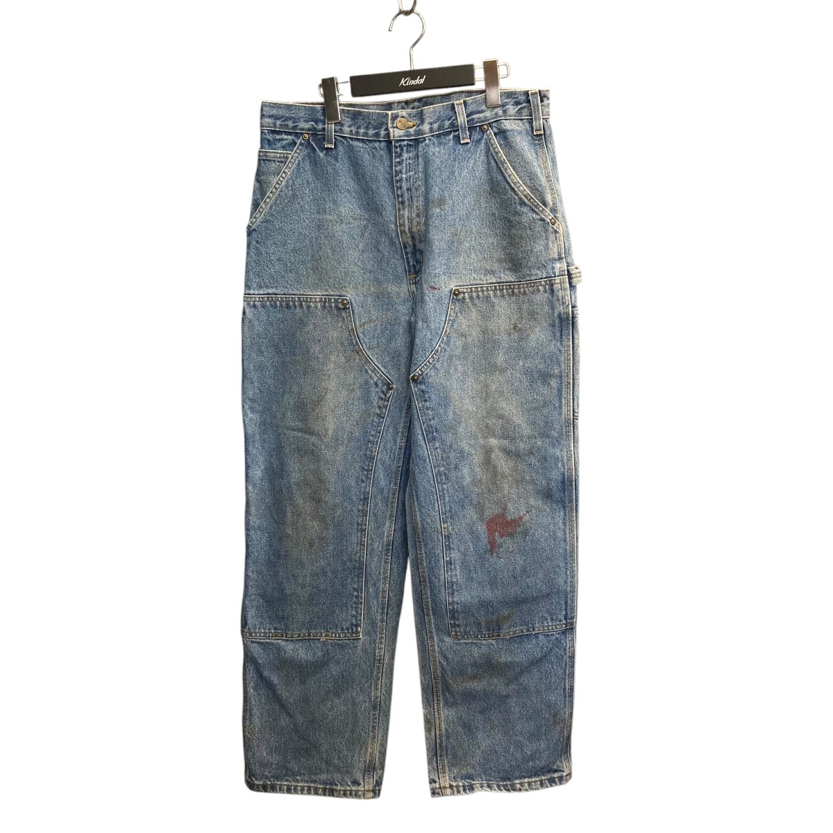 90s 古着　カーハート　Carhartt ペインターパンツ　ヒッコリー　デニム 90's 
