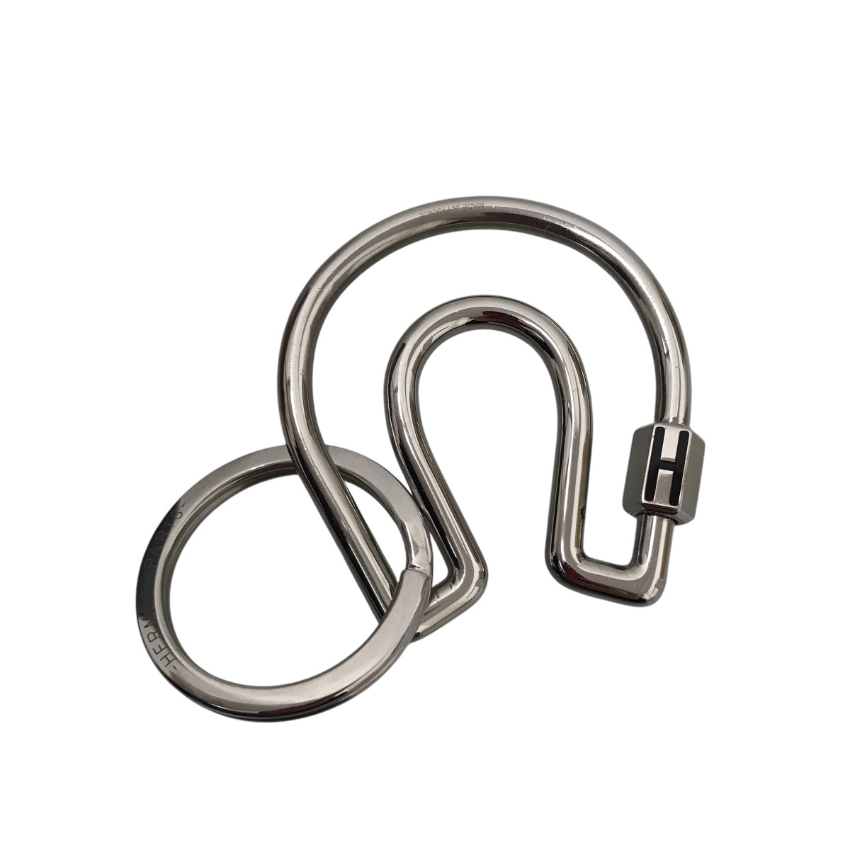 ほぼ未使用✨ エルメス キーリング メタル フェールアシュヴァル HERMES（エルメス） フェール・ア・シュヴァル 馬蹄モチーフ メタル