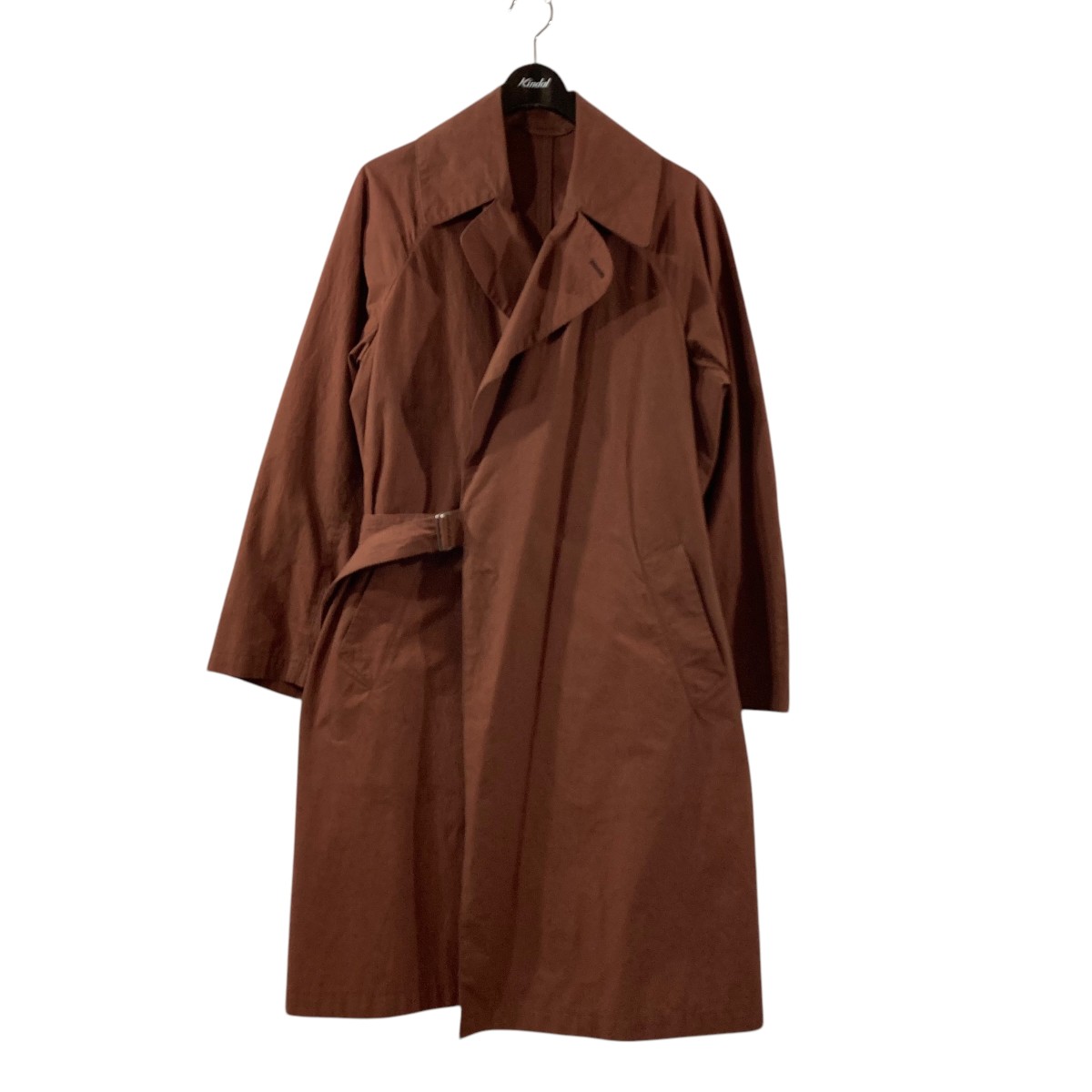 comoli 15ss タイロッケンコート　製品染め COMOLI / コモリ 15SS 15S-04003 製品染めナイロンタイロッケン