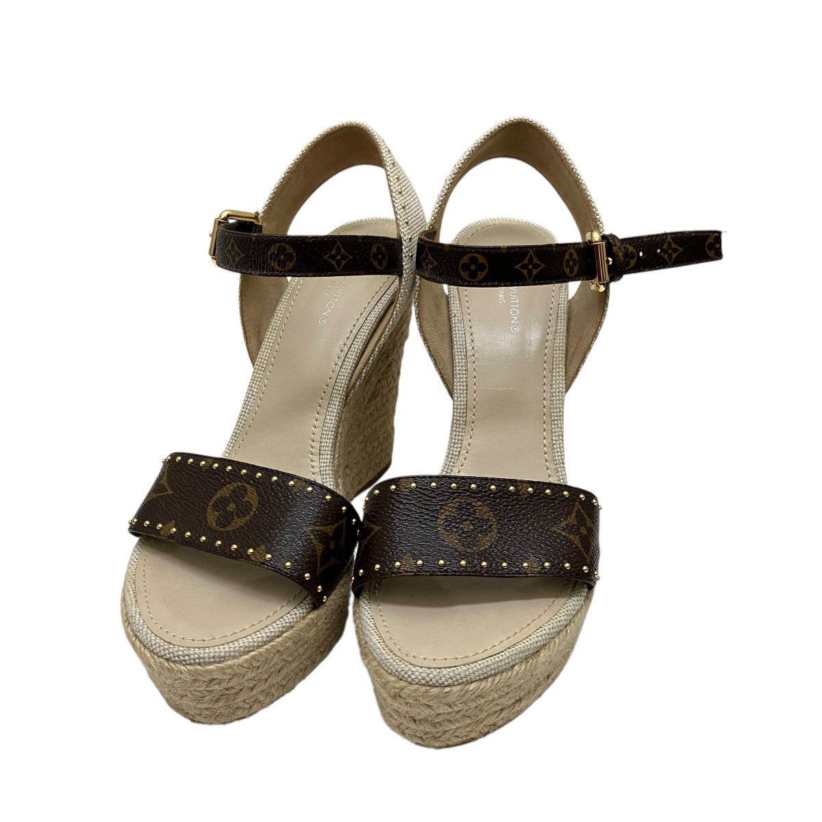 louis vuitton シルバーサンダル　コーヒーさん専用 イタリアンシューメーカーズ ITALIAN SHOEMAKERS モチーフトング