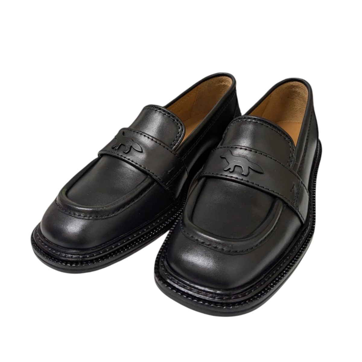 楽天市場】【中古】 Maison Kitsune x NERD MIND メゾン キツネ 革