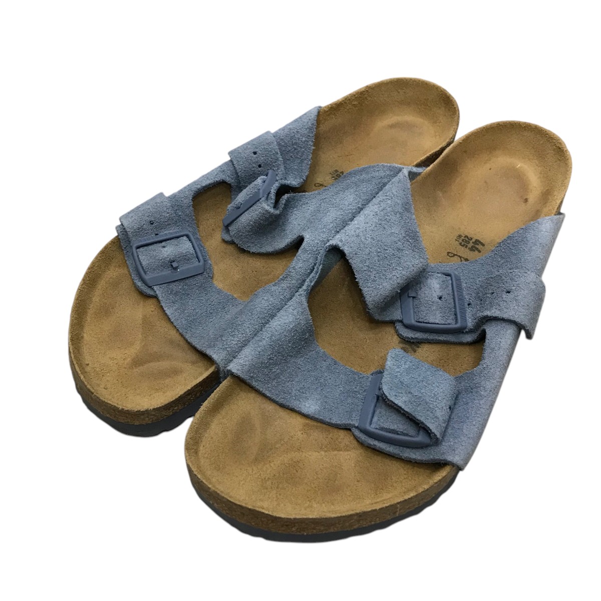 BIRKENSTOCK × Rick Owens サンダル　アリゾナ Rick Owens Arizona Natural Leather Black Iridescent