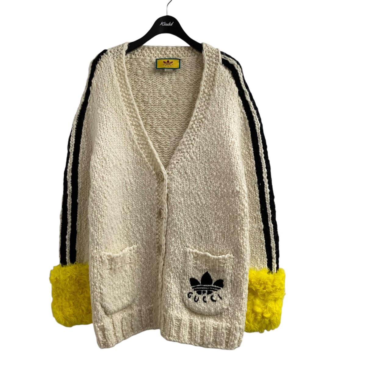 楽天市場】GUCCI(グッチ) サイズ:M ×adidas Heavy Knit Cardigan