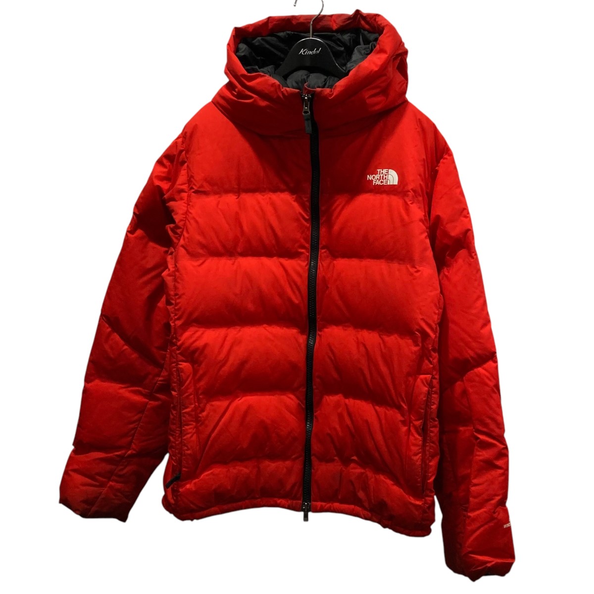 【中古】THE NORTH FACEBelayer Parka ダウンジャケット ND91815 レッド サイズ:L【価格見直し】|ブランド古着のカインドオル