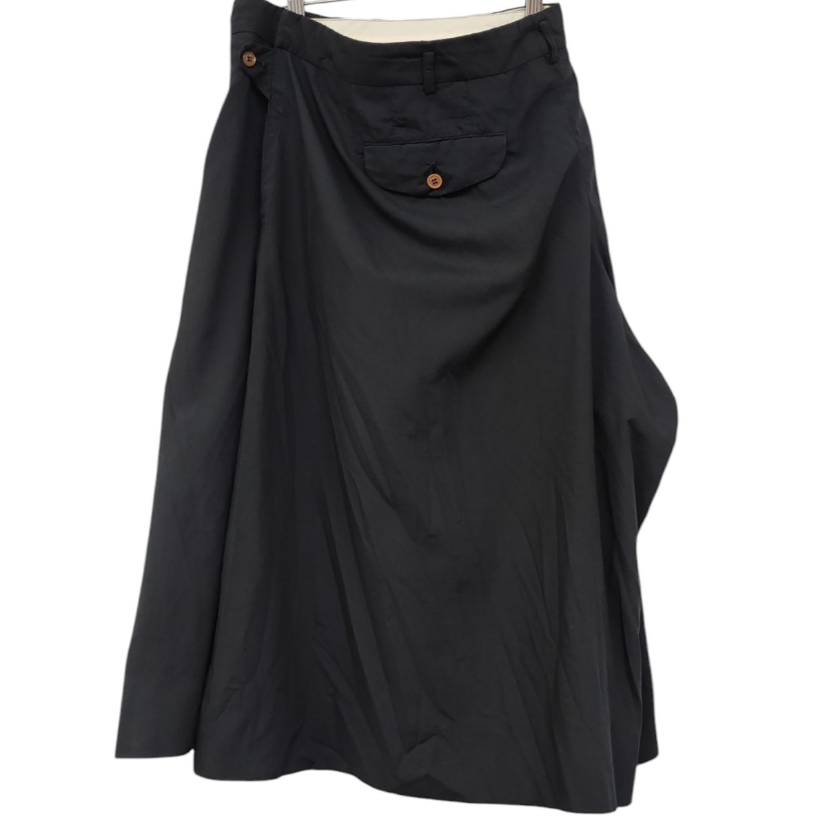 2009SS ポリエステル縮絨ラップスカート 楽天市場】【中古】COMME des GARCONS HOMME PLUS 09SS エステル