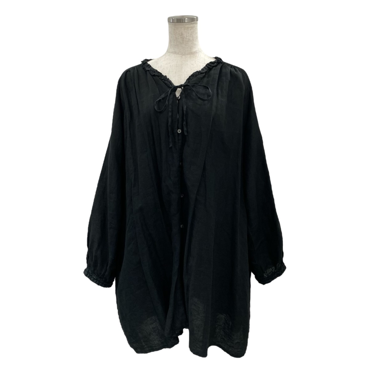 楽天市場】【中古】nest Robe 23AW リネン近江晒しプチフリル