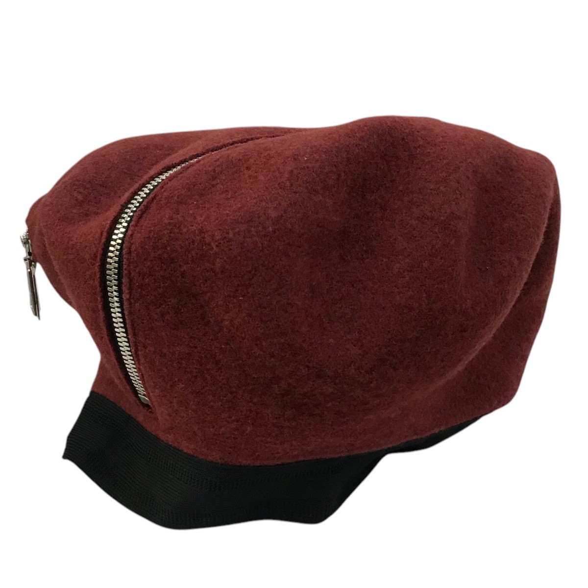 PATOU ブラックベレー帽 CHERBS BERET(ONESIZE BLACK): ベレー｜帽子通販｜CA4LA（カシラ