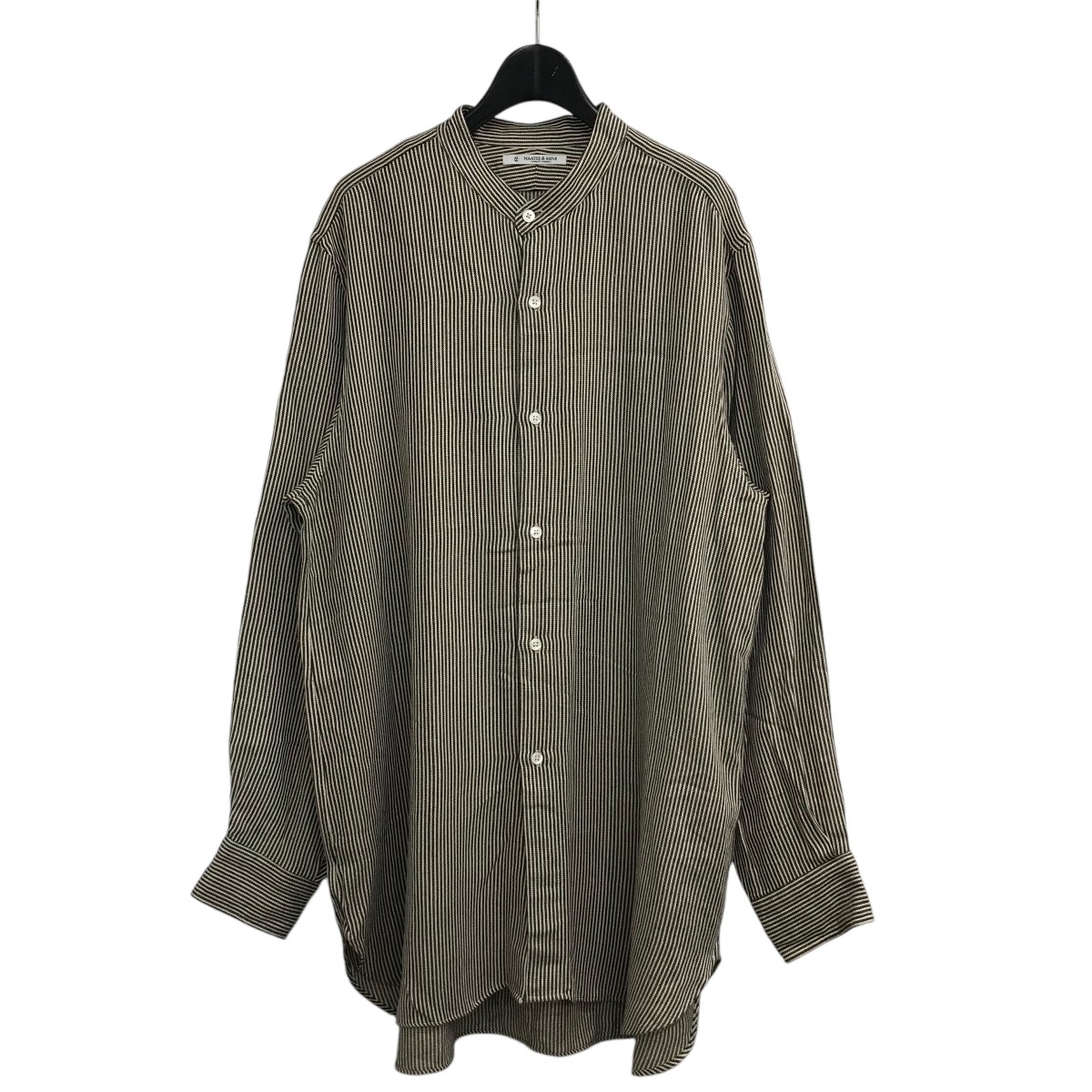 完売品 MAATEE&SONS S/SLEEVE オープンカラーシャツ サイズ3 MAATEE&SONS / マーティー&サンズ | 2022SS | SHORT SLEEVE SH