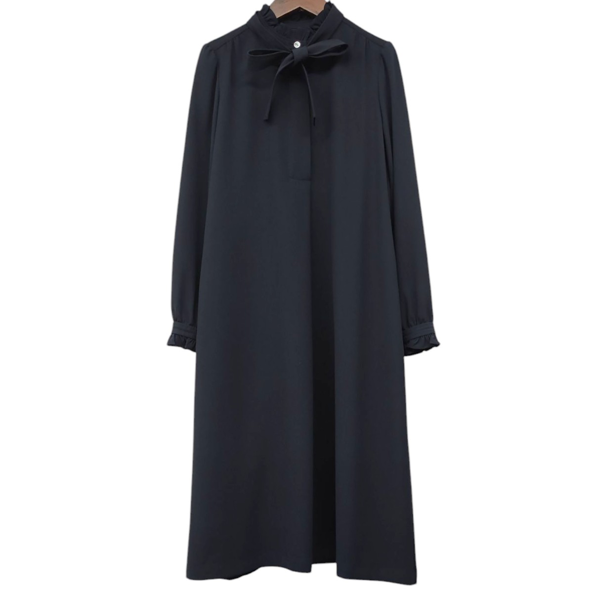 【中古】A.P.C. ROBE ASTOR ワンピース ネイビー サイズ:36 【120525】(アーペーセー)|ブランド古着のカインドオル