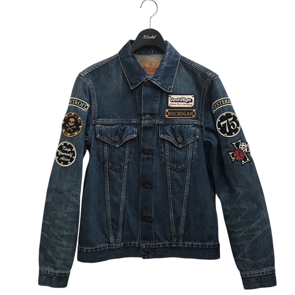 ヒステリックグラマー　ジャケット HYSTERIC GLAMOUR ヒステリックグラマー 02241AB12 SKOLOCT