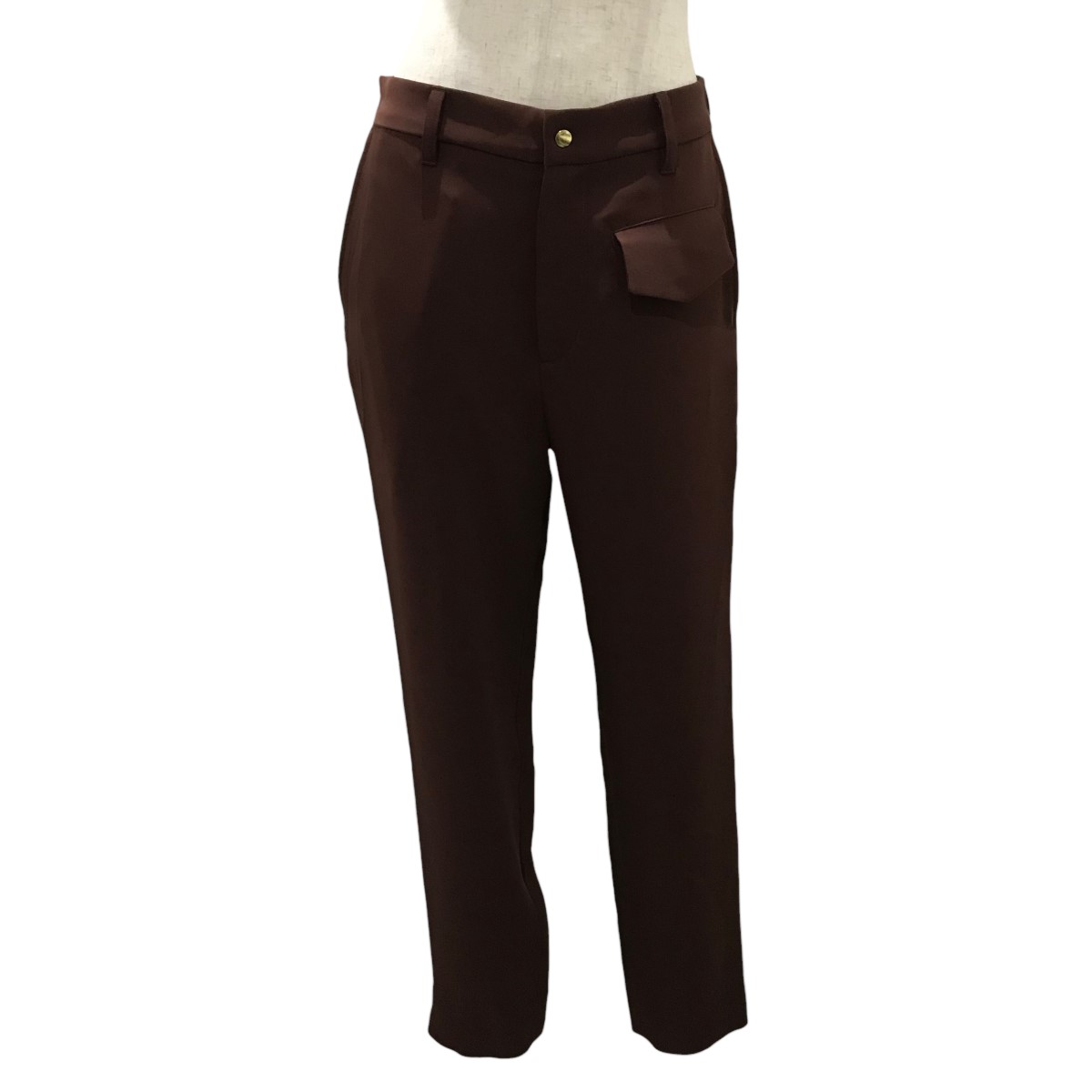 楽天市場】【中古】CULLNI 24SS STRIPE SLACKS ベルテッド