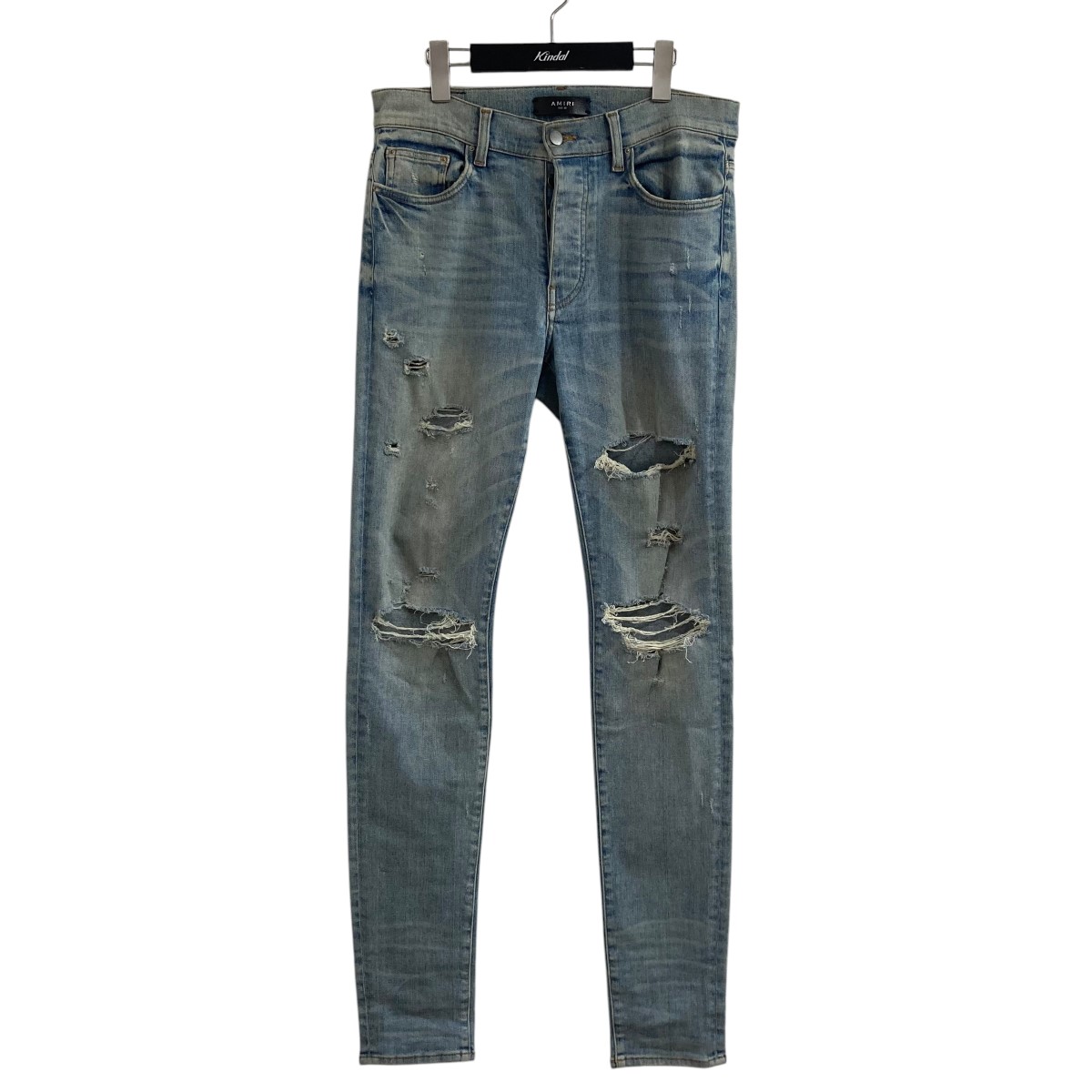 やっぱり定番！【AMIRI】ダメージ加工 コットン フーディー やっぱり定番！【AMIRI】ダメージ加工 コットン フーディー