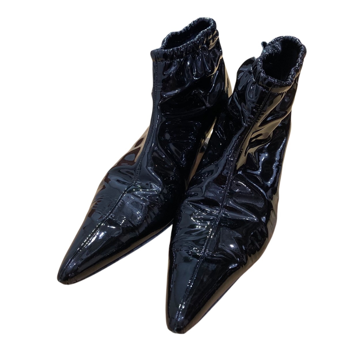 楽天市場】【中古】KHAITE(ケイト) ロングブーツ DIEGO 黒 レザー