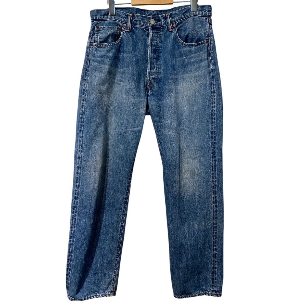 新品タグ付き A.PRESSE アプレッセ パンツ サイズ:1 22AW A．PRESSE(アプレッセ) 22AW/Washed Denim Wide Pants