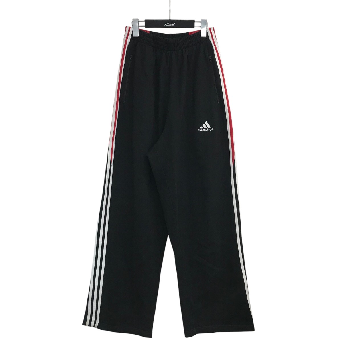 balenciaga adidas ブラック ストライプ パンツ バレンシアガ BALENCIAGA × adidas 23SS Track Pants トラック