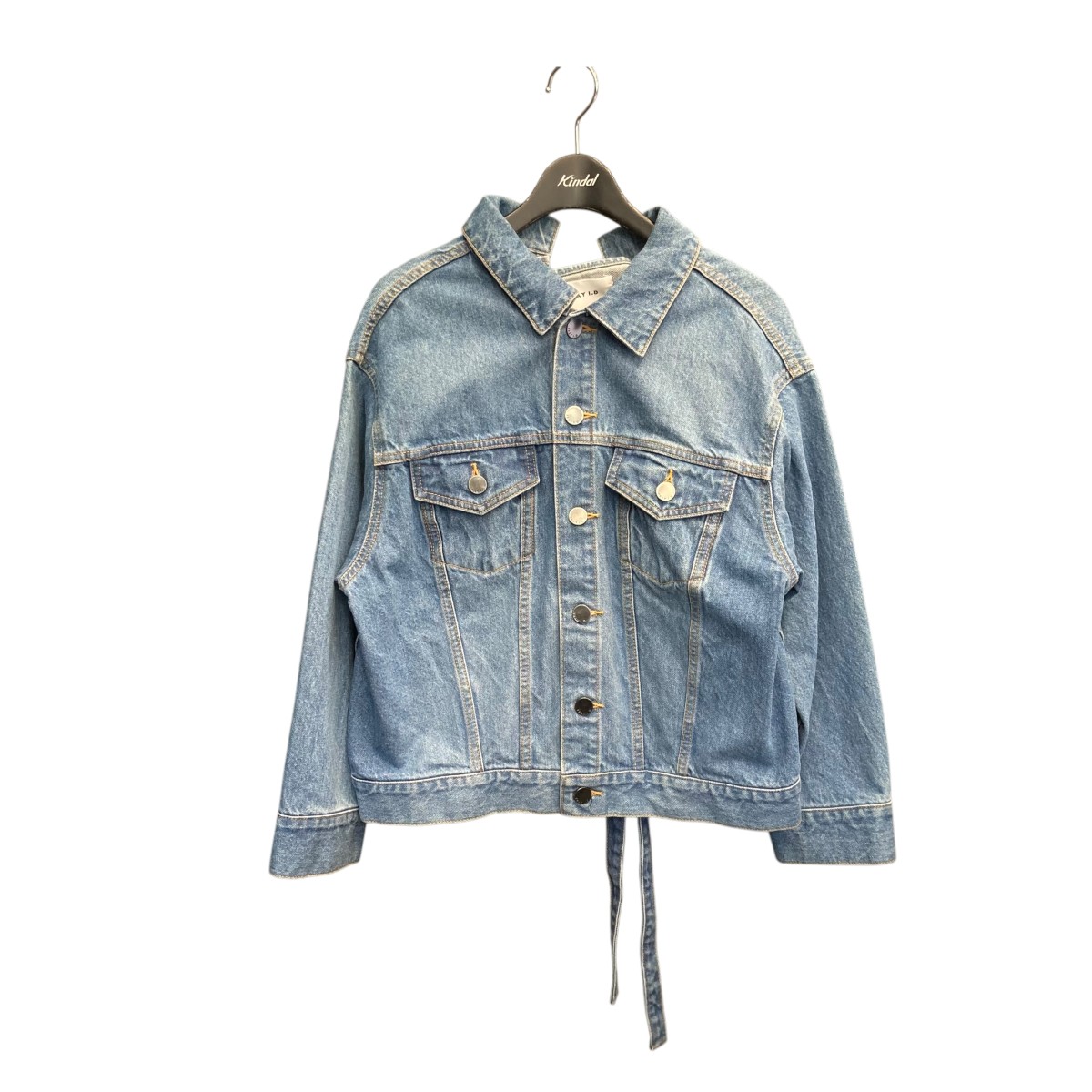 新品タグ付き★FRAY.I.D/クロップドデニムジャケット FRAY I.D（フレイアイディー）の「クロップドGジャン（デニム