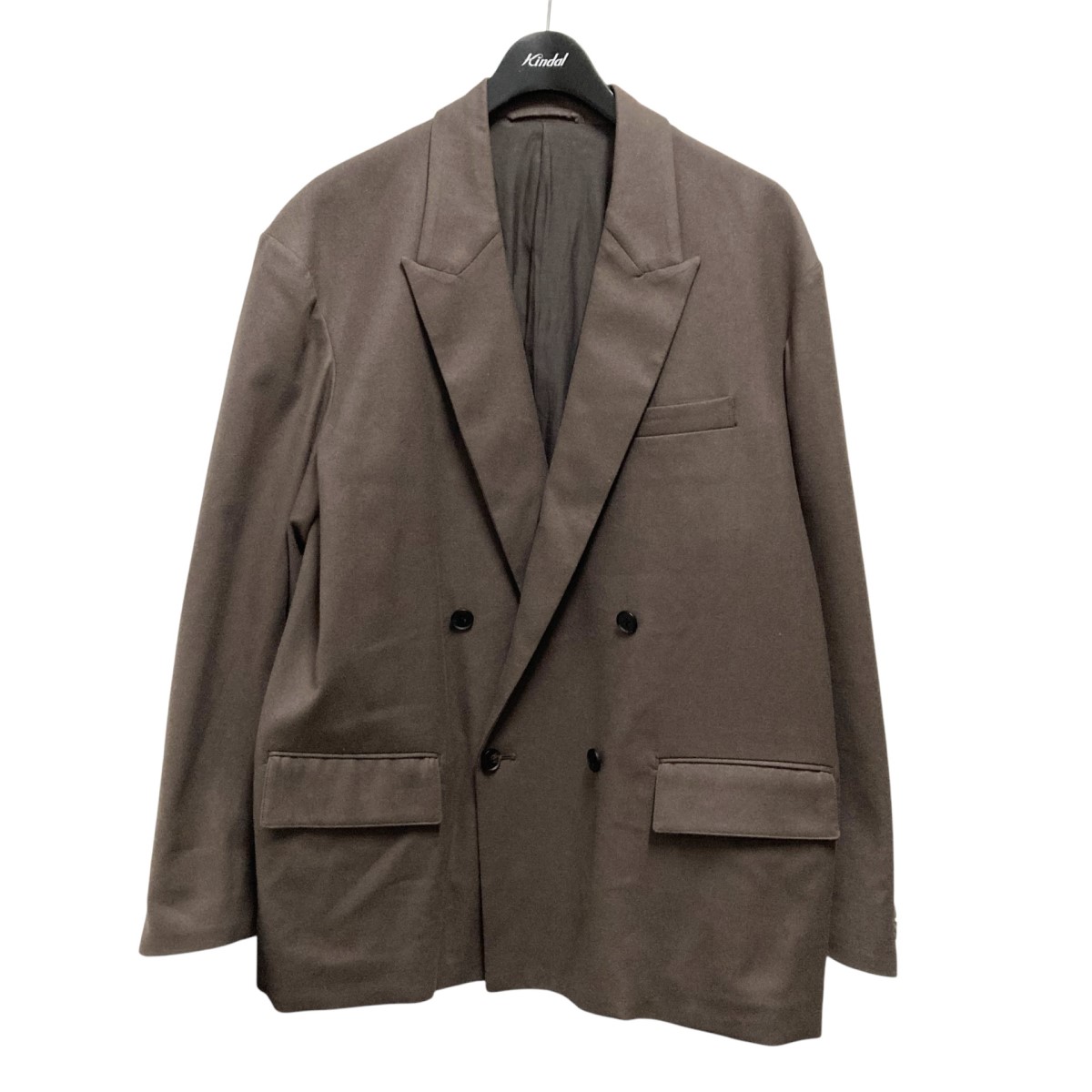 楽天市場】YOKE 新品 COVERED JACKET ノーカラーダブルブレスト