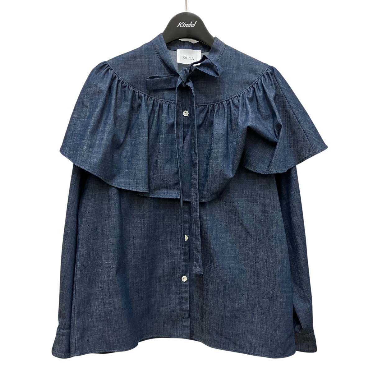 楽天市場】【中古】OHGA ボウタイブラウス ホワイト サイズ
