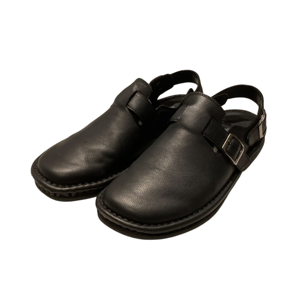 【中古】WHITE MOUNTAINEERING ×AIR WALK OUTLAND SANDAL サンダル bc2571801 黒いこと 大きさ：27.5珊 【290526】（ホワイトマウンテニアリング）