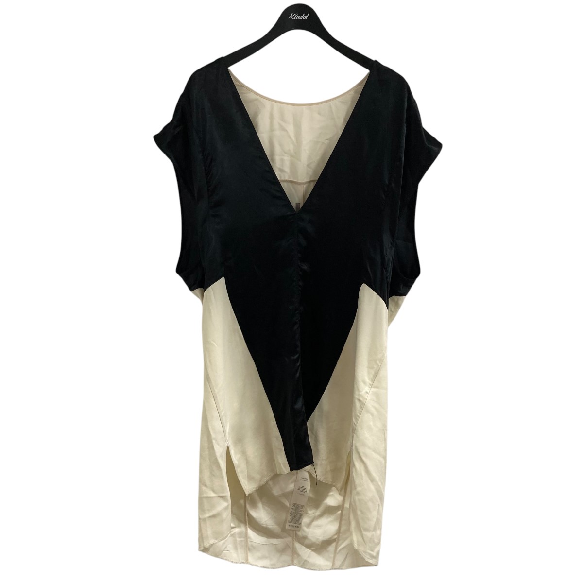 Rick Owens - Rick Owens リックオウエンス 16SS レーヨンシルク ロングカットソー パール 38 RP16S9211-JS Rick Owens リックオウエンス 16SS レーヨンシルク ロング
