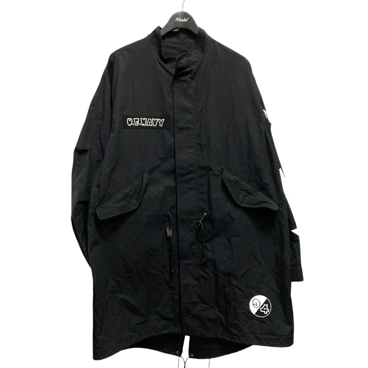 【中古】 uniform experiment MODS COAT モッズコート UE 240000 ブラック サイズ：3 【価格見直し】
