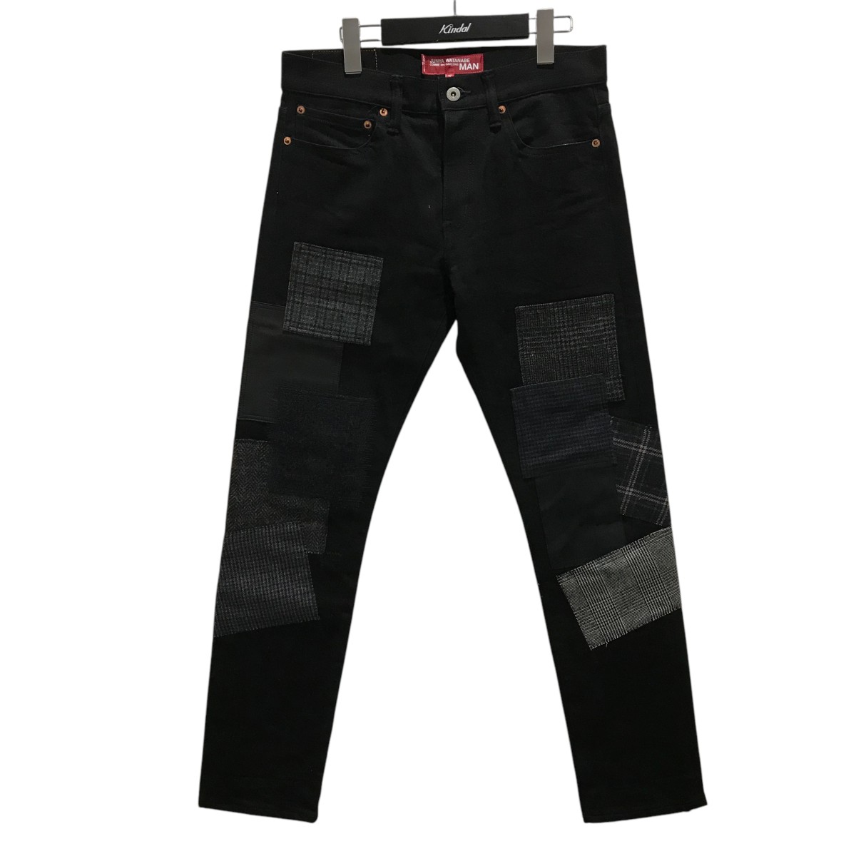 ジュンヤワタナベマン パッチワークパンツ Mサイズ　WJ-P003 JUNYA WATANABE MANパッチワークMIXデニムパンツ スタイル