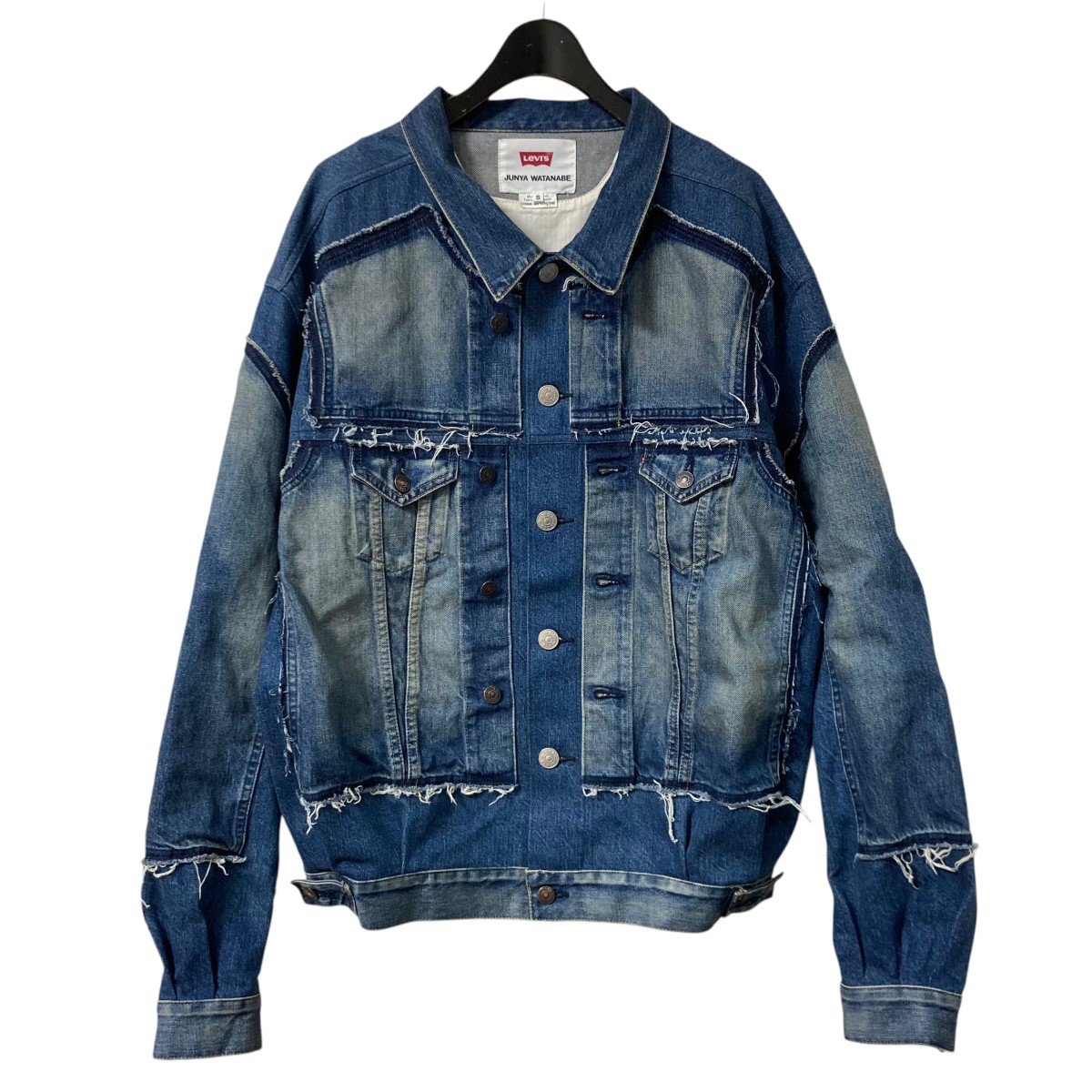 【希少】JUNYA WATANABE デニムパイピングジャケット AD2006 8032000888717_1.jpg