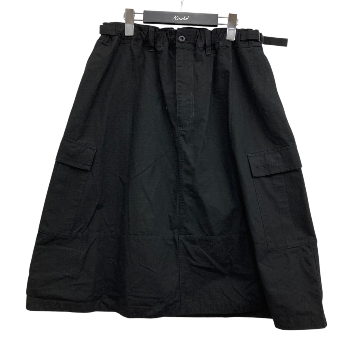 国内発 BALENCIAGA ブラックキュプラツイルドレープスカート Balenciaga スカート | ブラック | FARFETCH JP