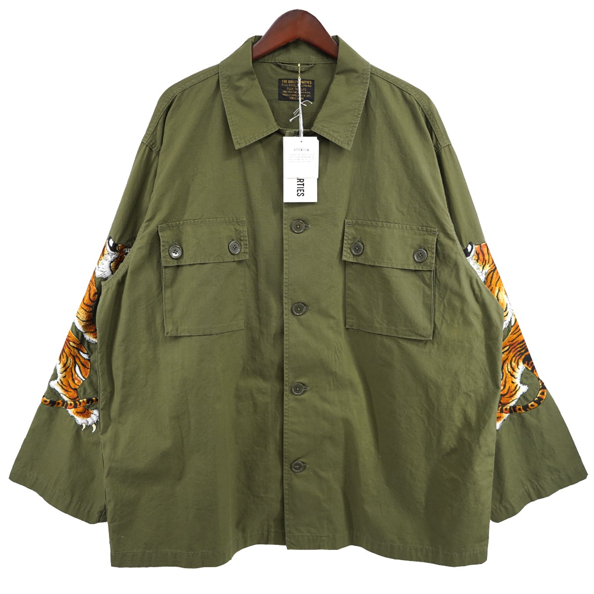 楽天市場】【送料無料】WACKO MARIA × TIM LEHI ARMY SHIRT