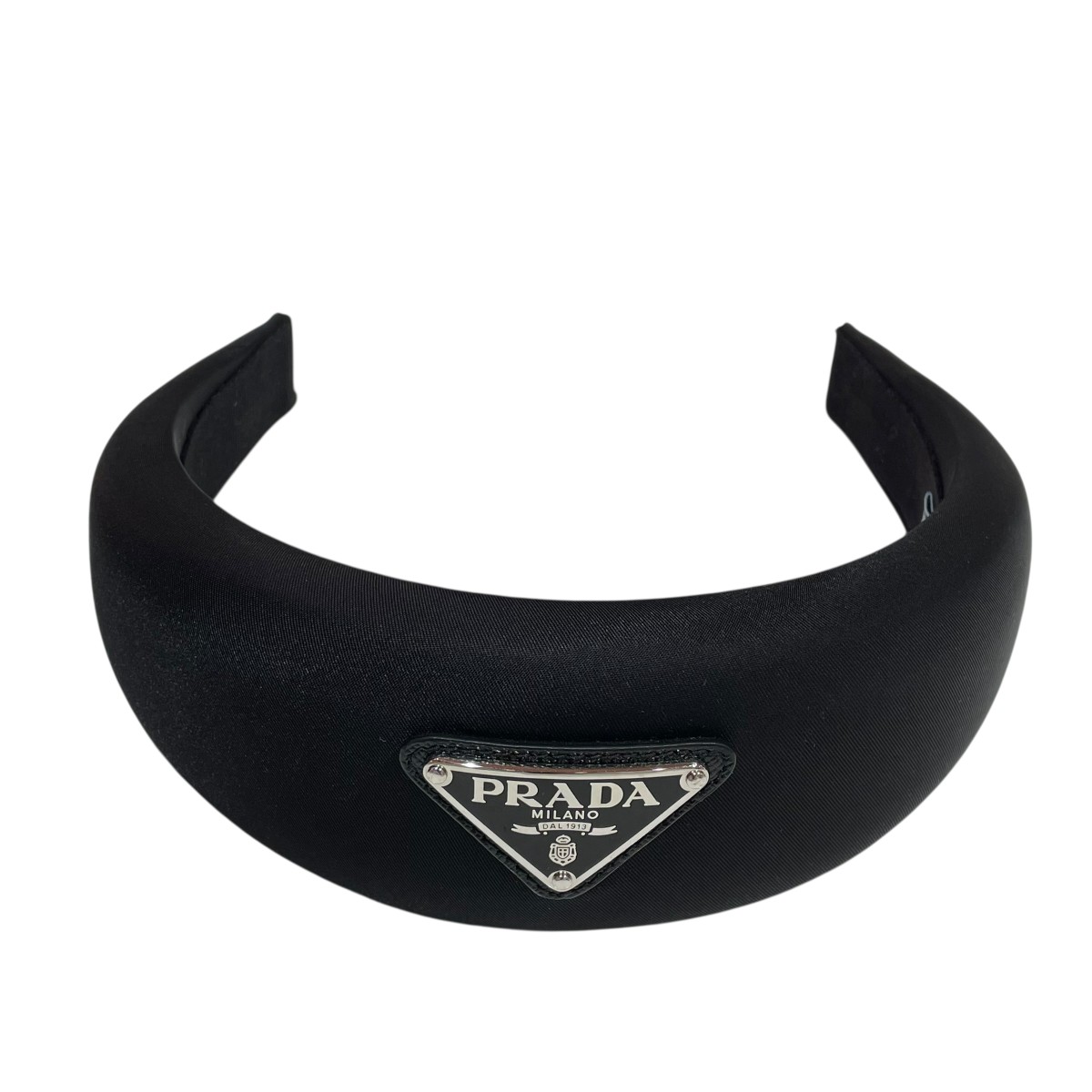 綺麗プラダ クリスタル ロゴ カチューシャ 楽天市場】【中古】 PRADA プラダ クリスタルトライアングルロゴ