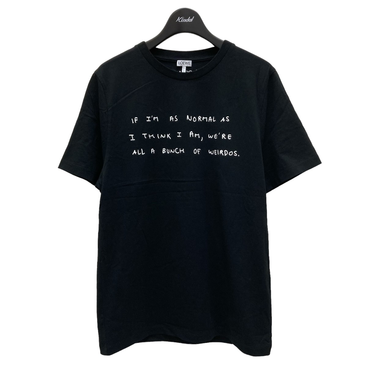 ロエベ　Tシャツ　サボテン 2022SSNEW【ロエベ】ロゴ入り サボテンモチーフTシャツ 偽物