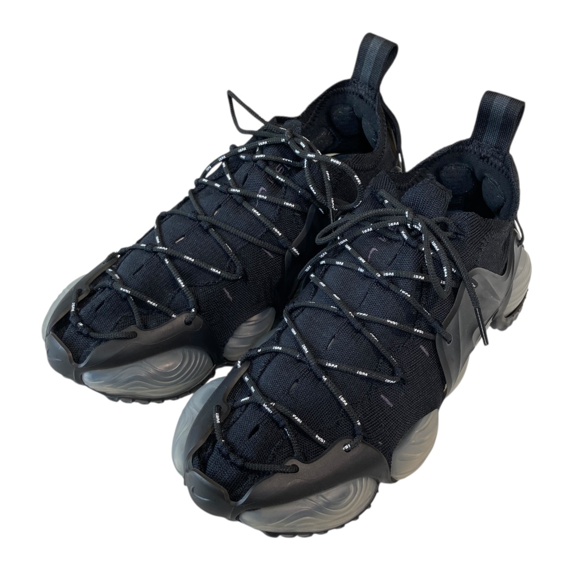 【中古】<br>NIKE<br>ISPA Link Axis  ローカットスニーカー FZ3507-002 ブラック サイズ：26<br>【価格見直し】